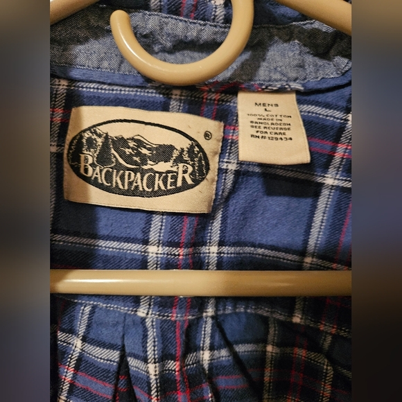 Plaid Shirt Size: Mens Large - Picture 2 of 4